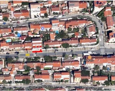 Appart.3_ T3 - 4 Pers - 150 M/Mer Tout Confort Sainte-Marie-la-Mer Exterior foto